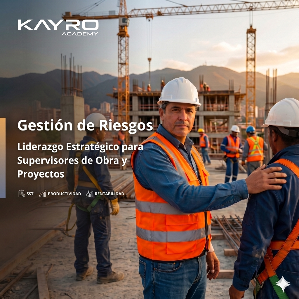 Gestión de Riesgos y Liderazgo Estratégico para Supervisores de Obra